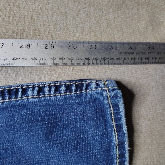 Silver Jeans Co Womens Suki Surplus Bootcut Jeans 28x34 Embellished Pockets - Picture 8 of 8